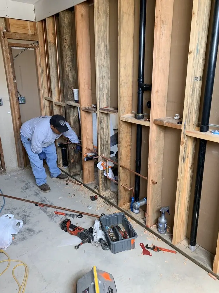 Commercial rough-in plumbing for Water Heater Replacement in Hayesville